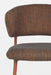 Eetkamerstoel Jasmine Chair Polyester, Metaal Bruin, sfeerbeeld 3