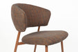 Eetkamerstoel Jasmine Chair Polyester, Metaal Bruin, sfeerbeeld 8
