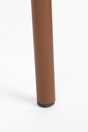 Eetkamerstoel Jasmine Donker Polyester Multi color 63x50 cm-Eetkamerstoelen-Creating Home