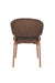 Eetkamerstoel Jasmine Donker Polyester Multi color 63x50 cm-Eetkamerstoelen-Creating Home