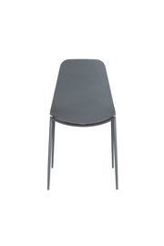 Eetkamerstoel Jeffrey Polypropyleen Grijs 48.5x49 cm-Eetkamerstoelen-Creating Home
