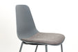 Eetkamerstoel Jeffrey Polypropyleen Grijs 48.5x49 cm-Fauteuils-Creating Home