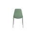 Eetkamerstoel Jeffrey Polypropyleen Groen 48.5x49 cm-Eetkamerstoelen-Creating Home