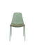 Eetkamerstoel Jeffrey Polypropyleen Groen 48.5x49 cm-Fauteuils-Creating Home