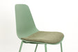 Eetkamerstoel Jeffrey Polypropyleen Groen 48.5x49 cm-Fauteuils-Creating Home