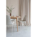 Eetkamerstoel Jeffrey Polypropyleen Wit 48.5x49 cm-Eetkamerstoelen-Creating Home