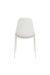 Eetkamerstoel Jeffrey Polypropyleen Wit 48.5x49 cm-Eetkamerstoelen-Creating Home