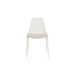Eetkamerstoel Jeffrey Polypropyleen Wit 48.5x49 cm-Eetkamerstoelen-Creating Home