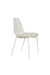 Eetkamerstoel Jeffrey Polypropyleen Wit 48.5x49 cm-Fauteuils-Creating Home