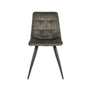 Eetkamerstoel Jelt Hunter Velours 45x56x84 cm-Eetkamerstoelen-LABEL51