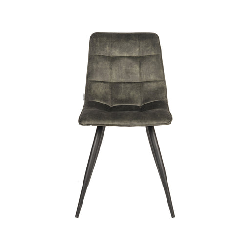 Eetkamerstoel Jelt Hunter Velours 45x56x84 cm-Eetkamerstoelen-LABEL51