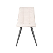 Eetkamerstoel Jelt Naturel Boucle 45x56x84 cm-Eetkamerstoelen-LABEL51