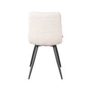 Eetkamerstoel Jelt Naturel Boucle 45x56x84 cm-Eetkamerstoelen-LABEL51