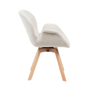 Eetkamerstoel Jesse Beige 59x61x85 cm-Eetkamerstoelen-Starfurn