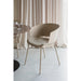 Eetkamerstoel Jessica Polyester Beige 54.5x59 cm-Eetkamerstoelen-Creating Home