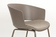 Eetkamerstoel Jessica Polyester Grijs 54.5x59 cm-Eetkamerstoelen-Creating Home