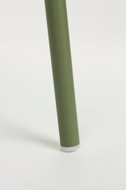 Eetkamerstoel Jessica Polyester Groen 54.5x59 cm-Eetkamerstoelen-Creating Home