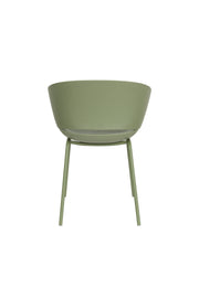 Eetkamerstoel Jessica Polyester Groen 54.5x59 cm-Eetkamerstoelen-Creating Home