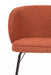 Eetkamerstoel Joa Polyester Terracotta 60x59.5 cm-Eetkamerstoelen-Creating Home
