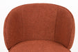 Eetkamerstoel Joa Polyester Terracotta 60x59.5 cm-Fauteuils-Creating Home