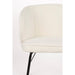 Eetkamerstoel Joa Polyester Wit 60x59.5 cm-Eetkamerstoelen-Creating Home
