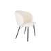Eetkamerstoel Joa Polyester Wit 60x59.5 cm-Fauteuils-Creating Home