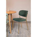 Eetkamerstoel Jolien Goud/dark Nylon en polyester Groen 56x48 cm