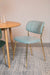 Eetkamerstoel Jolien Goud/light Nylon en polyester Groen 56x48 cm-Fauteuils-Creating Home
