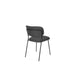 Eetkamerstoel Jolien Nylon en polyester Donkergrijs 56x48 cm-Eetkamerstoelen-Creating Home