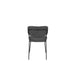 Eetkamerstoel Jolien Nylon en polyester Donkergrijs 56x48 cm-Eetkamerstoelen-Creating Home