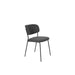Eetkamerstoel Jolien Nylon en polyester Donkergrijs 56x48 cm