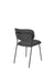 Eetkamerstoel Jolien Nylon en polyester Donkergrijs 56x48 cm-Fauteuils-Creating Home