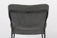 Eetkamerstoel Jolien Nylon en polyester Donkergrijs 56x48 cm-Fauteuils-Creating Home