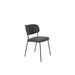 Eetkamerstoel Jolien Nylon en polyester Donkergrijs 56x48 cm-Fauteuils-Creating Home