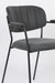 Eetkamerstoel Jolien Nylon en polyester Donkergrijs 56x61 cm-Eetkamerstoelen-Creating Home