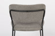 Eetkamerstoel Jolien Nylon en polyester Grijs 56x48 cm-Eetkamerstoelen-Creating Home