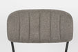 Eetkamerstoel Jolien Nylon en polyester Grijs 56x48 cm-Fauteuils-Creating Home