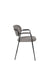 Eetkamerstoel Jolien Zwart/grijs Nylon en polyester Grijs 56x61 cm-Eetkamerstoelen-Creating Home