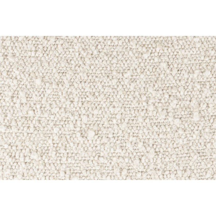 Eetkamerstoel Jolien Zwart/white Bouclã© Stof Wit 56x48 cm-Eetkamerstoelen-Creating Home