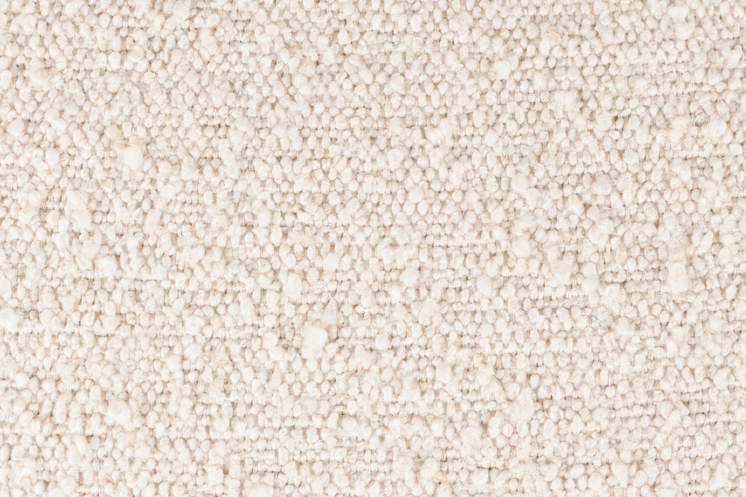 Eetkamerstoel Jolien Zwart/white Bouclã© Stof Wit 56x48 cm-Fauteuils-Creating Home