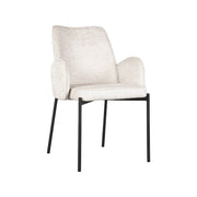 Eetkamerstoel Joni Creme Elegance 55x60x86 cm-Eetkamerstoelen-LABEL51