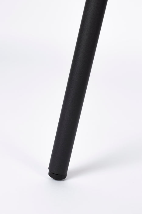 Eetkamerstoel Junzo Rib Corduroy Grijs 56x48 cm-Eetkamerstoelen-Creating Home