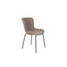 Eetkamerstoel Junzo Rib Corduroy Grijs 56x48 cm-Eetkamerstoelen-Creating Home