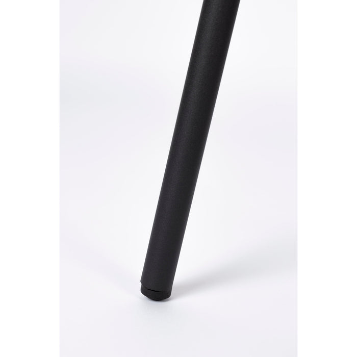 Eetkamerstoel Junzo Rib Light Corduroy Groen 56x48 cm-Eetkamerstoelen-Creating Home