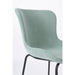 Eetkamerstoel Junzo Rib Light Corduroy Groen 56x48 cm-Eetkamerstoelen-Creating Home