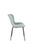 Eetkamerstoel Junzo Rib Light Corduroy Groen 56x48 cm-Eetkamerstoelen-Creating Home