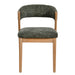 Eetkamerstoel Kael Polyester Groen-Eetkamerstoelen-PTMD