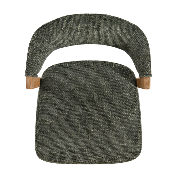 Eetkamerstoel Kael Polyester Groen-Eetkamerstoelen-PTMD