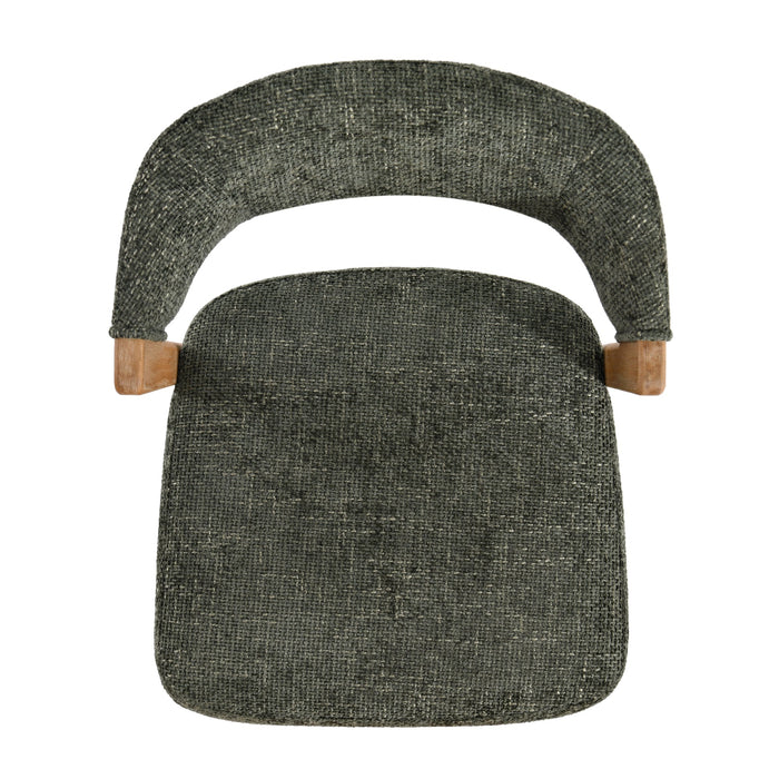 Eetkamerstoel Kael Polyester Groen-Eetkamerstoelen-PTMD