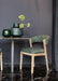 Eetkamerstoel Kael Polyester Groen-Eetkamerstoelen-PTMD